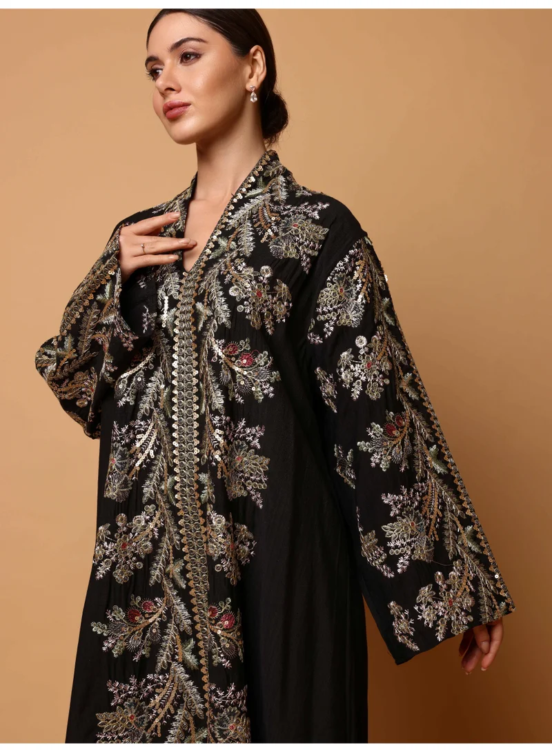 IKKXA Ikkxa Taliah Jalabiya IK7006 Black